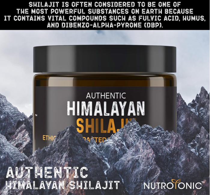 Shilajit 100% Puro 💎 Fuente de Energía Vital del Himalaya