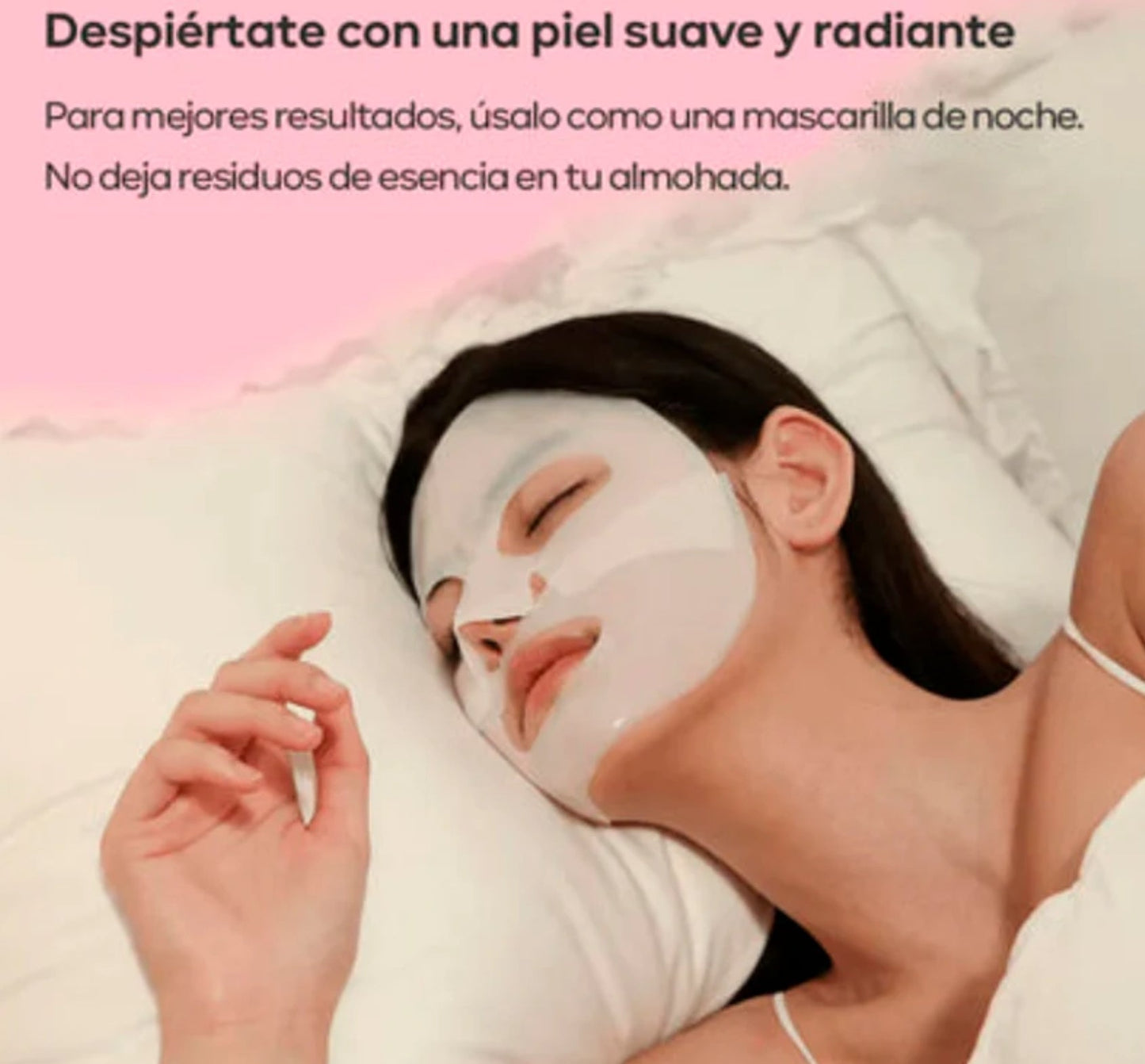 Mascarilla Facial Hidratant Colageno - 6 Mascarillas + 4 gratis (10 Mascarillas)