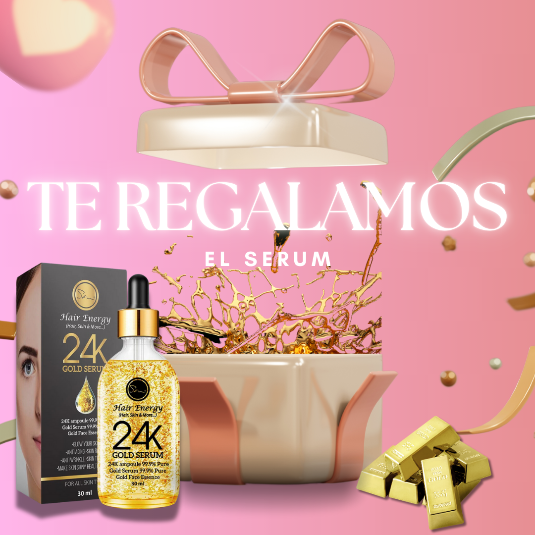 Masajeador Microcorriente + Serum 24k Gold - Rejuvenece con una Piel Reluciente