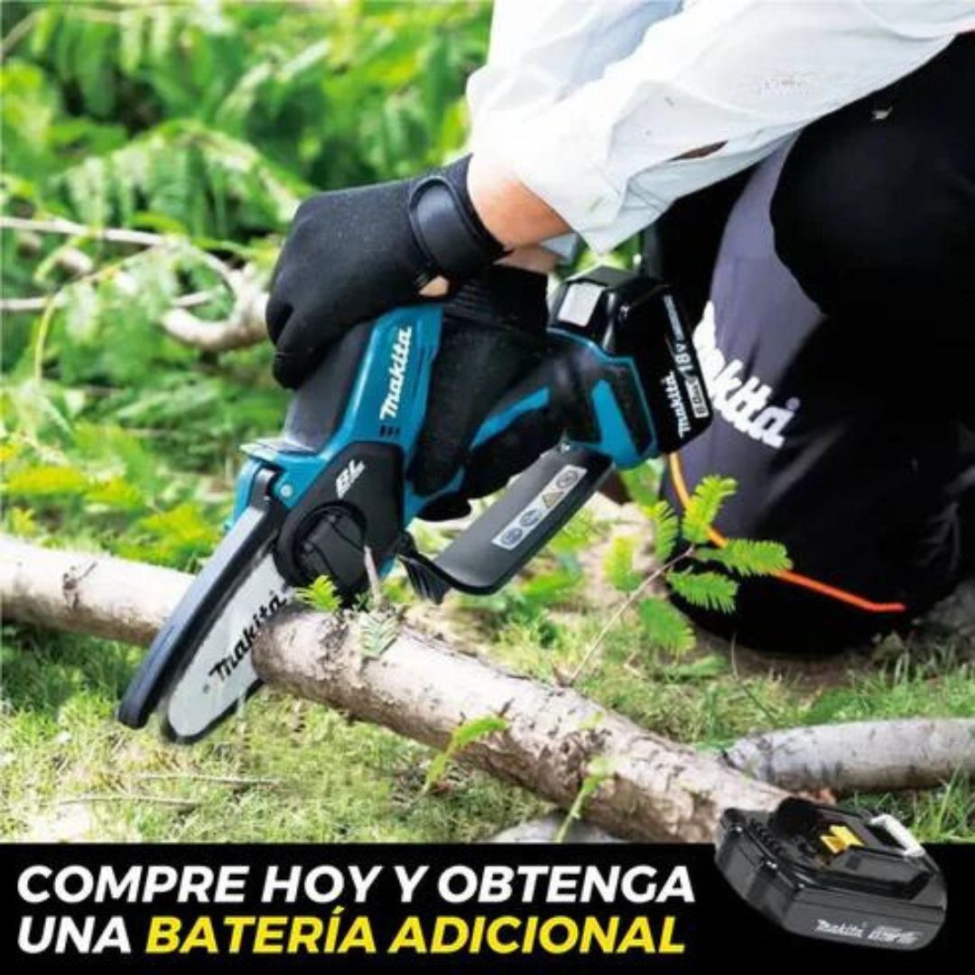 Motosierra Inalámbrica Makita™ Original Dos Baterias + Regalos