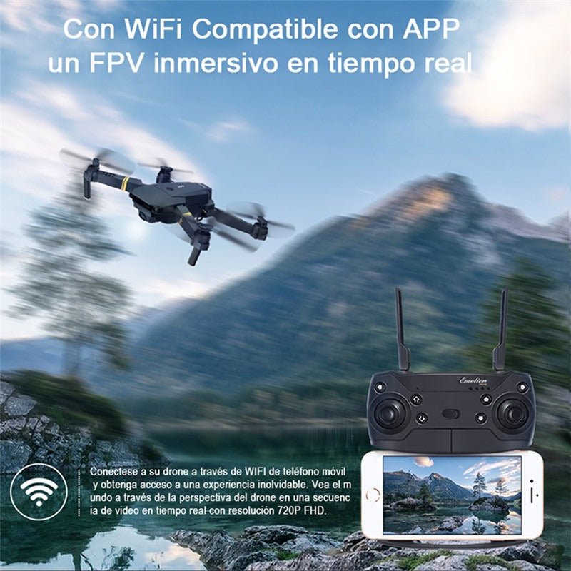 PhantonFly™ 4K WIFI + Control de Alta Definición + (BATERIA Y ESTUCHE DE REGALO )