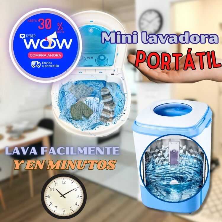 Mini Lavadora -Portátil